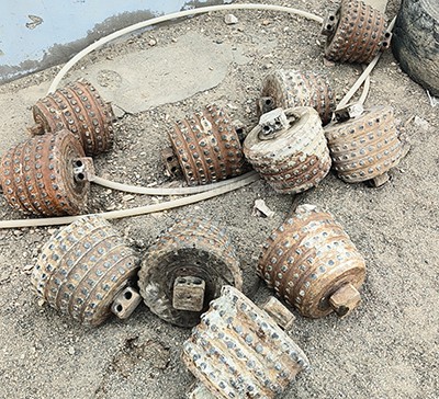 購(gòu)買二手反井鉆機(jī)滾刀時(shí)需要注意哪些問題